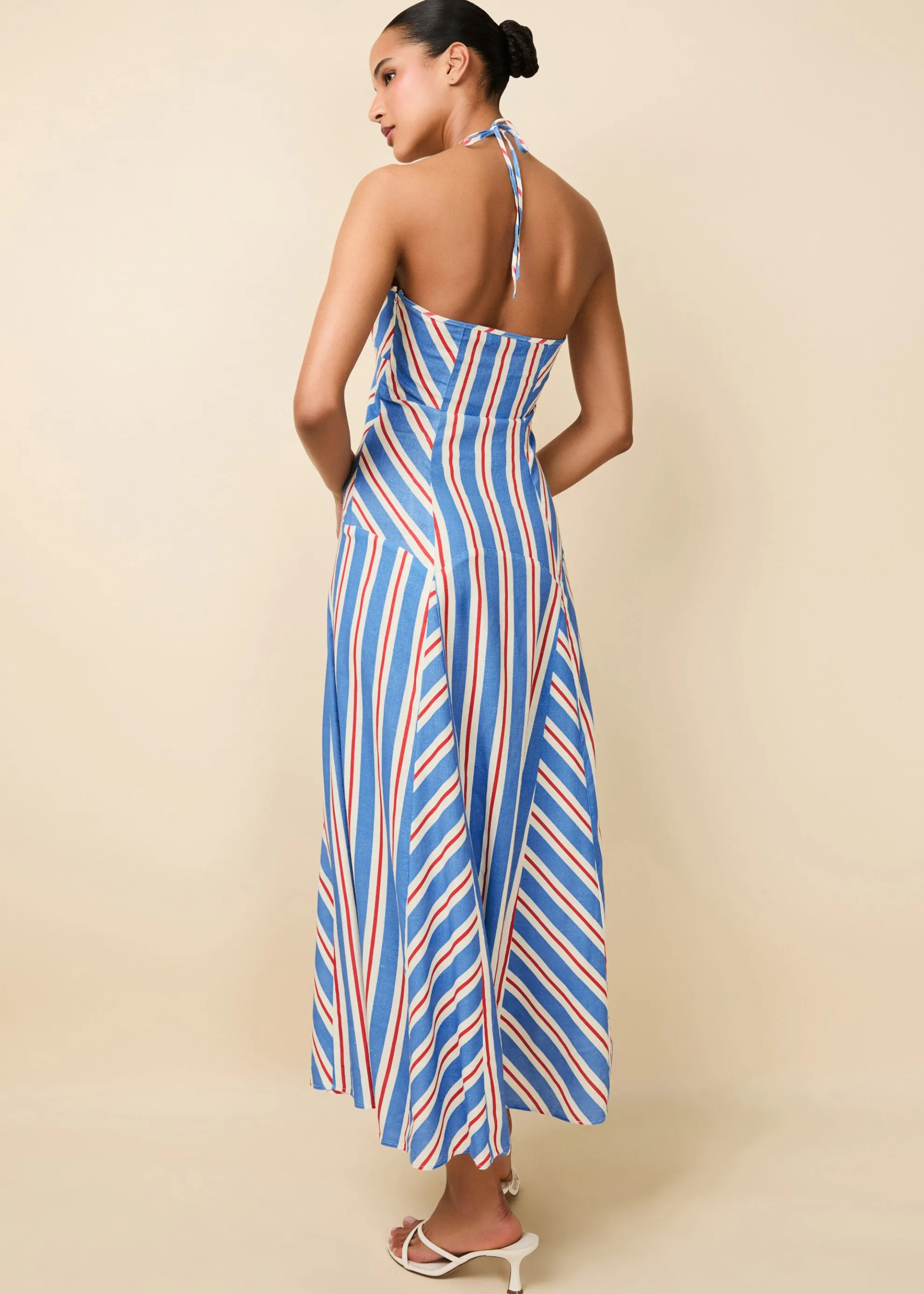 Alessio Dress Americana Stripe