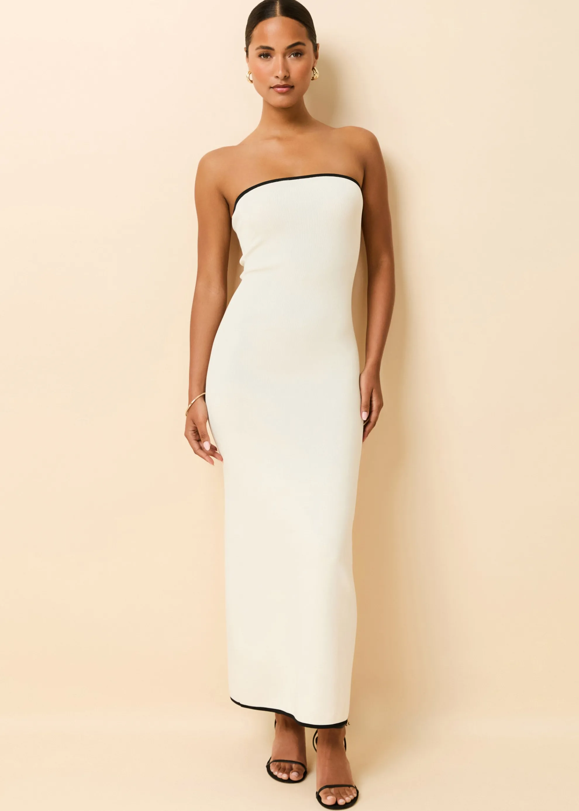 Caroline Dress Brule / Noir