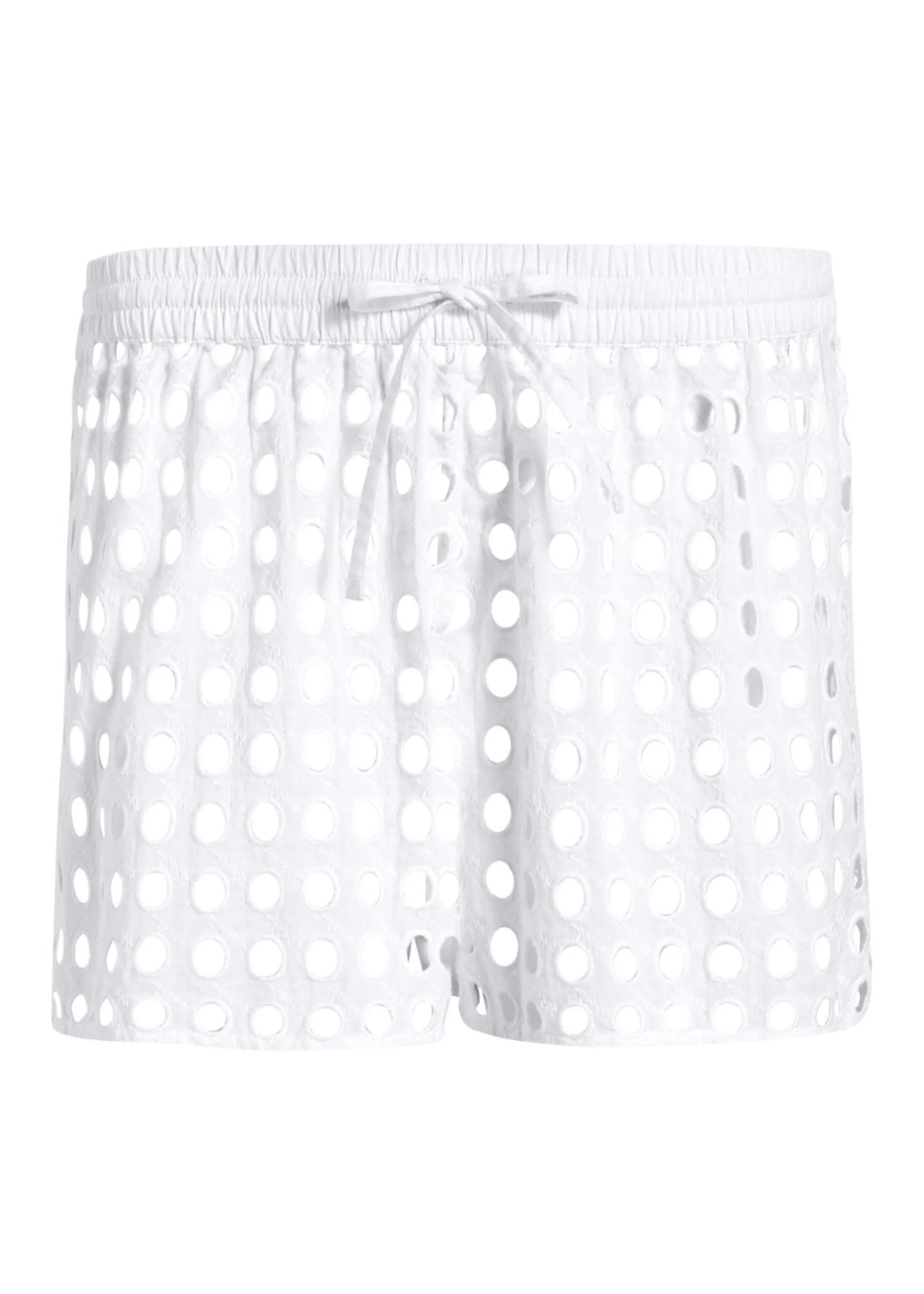 Charlie Short Classic Eyelet Optic White