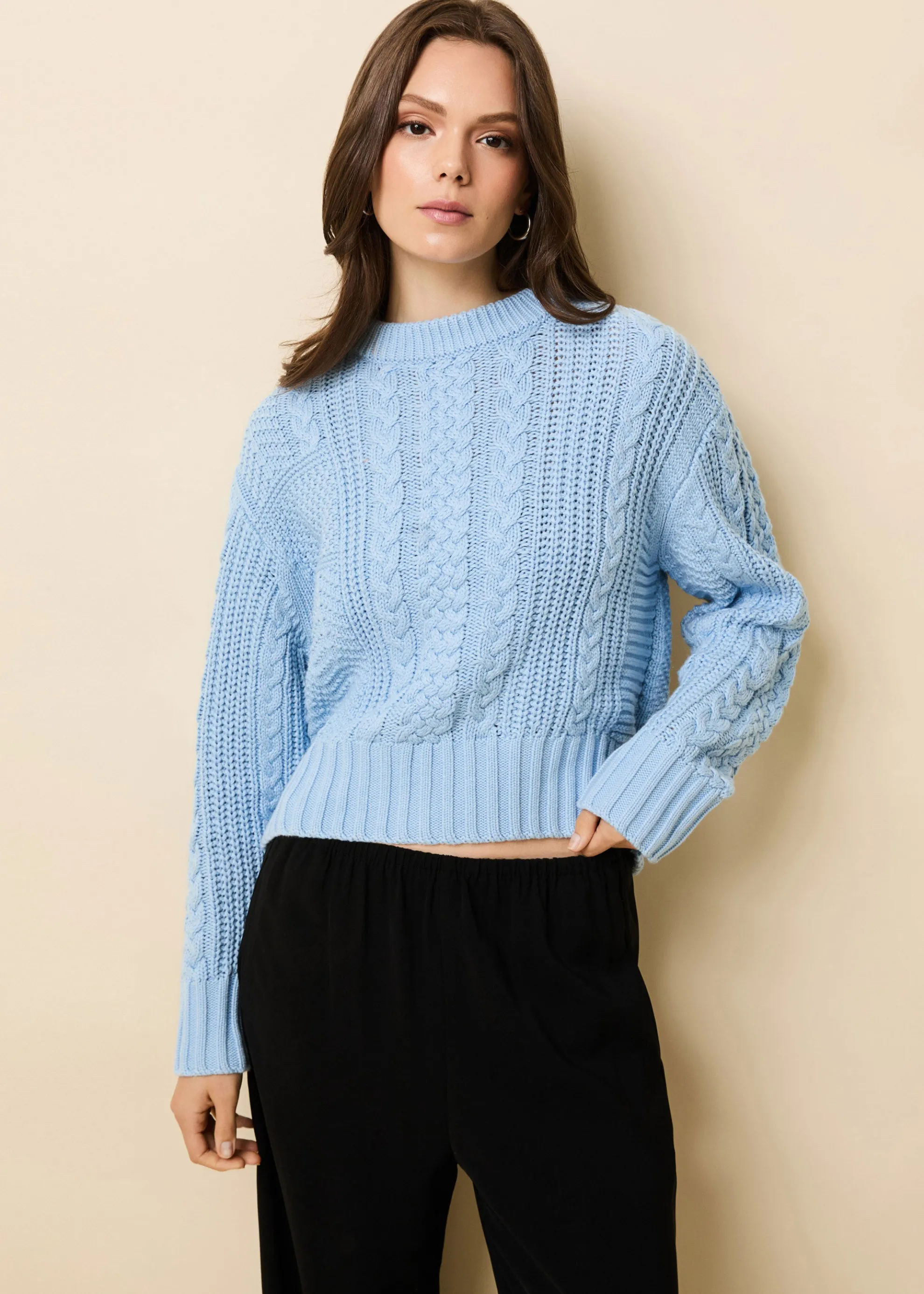 Cora Sweater Open Water