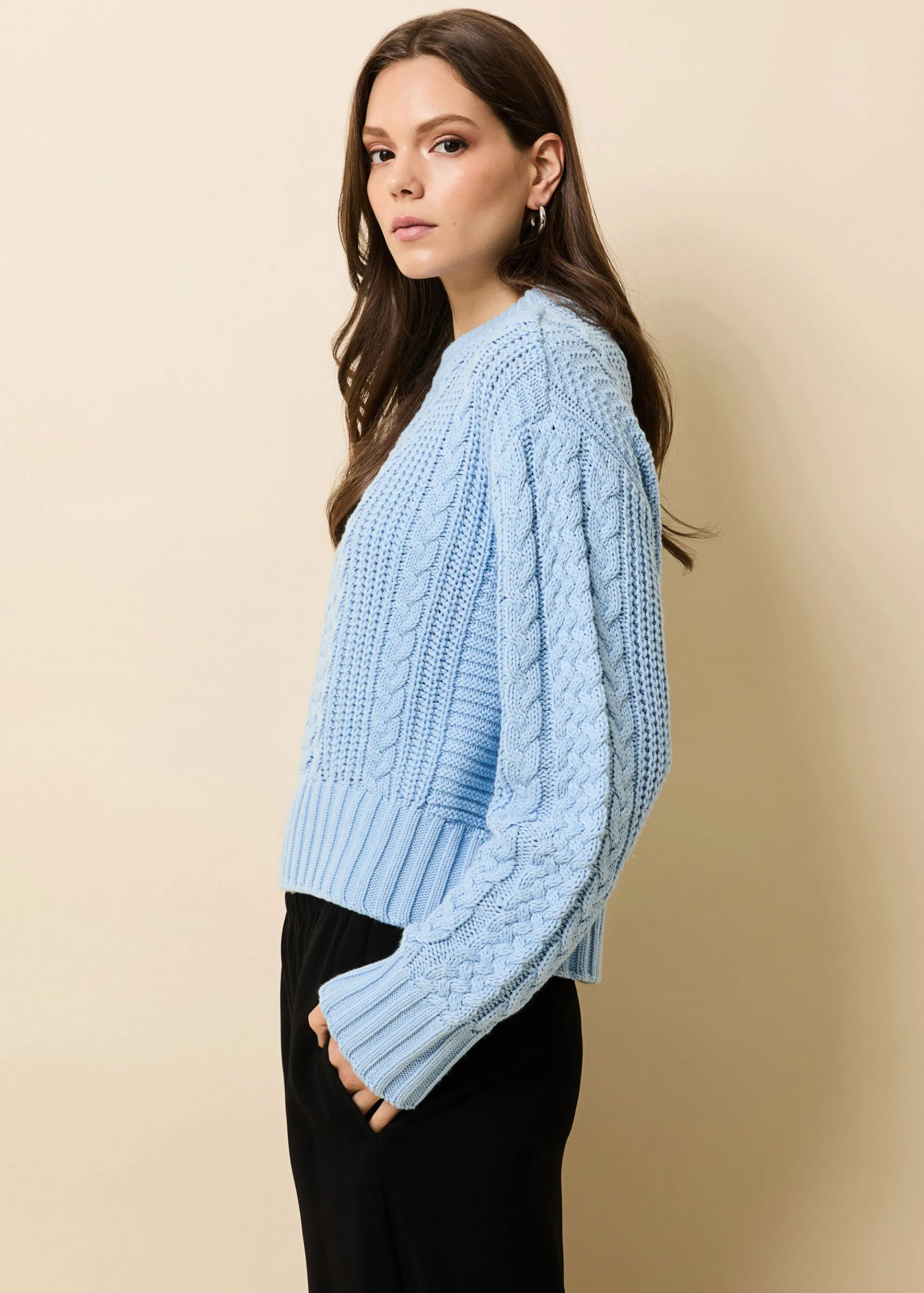 Cora Sweater Open Water