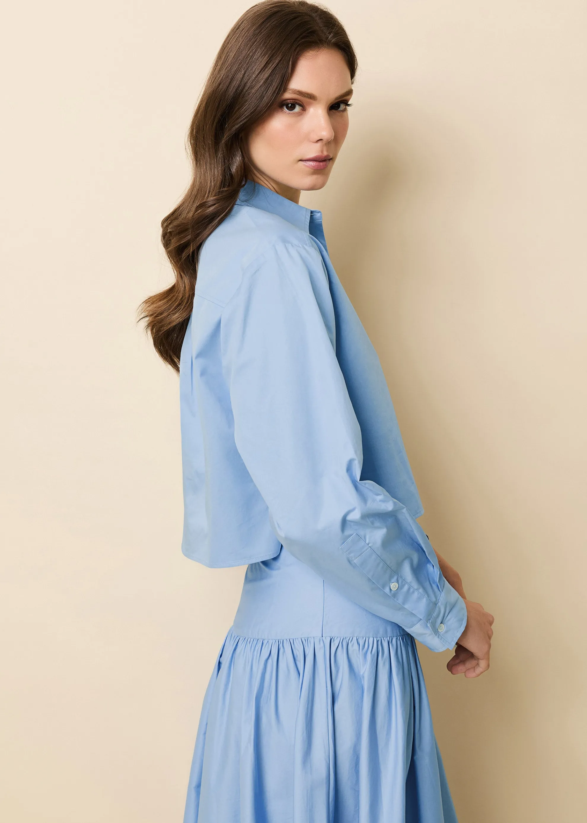 Cropped Avril Top Open Water