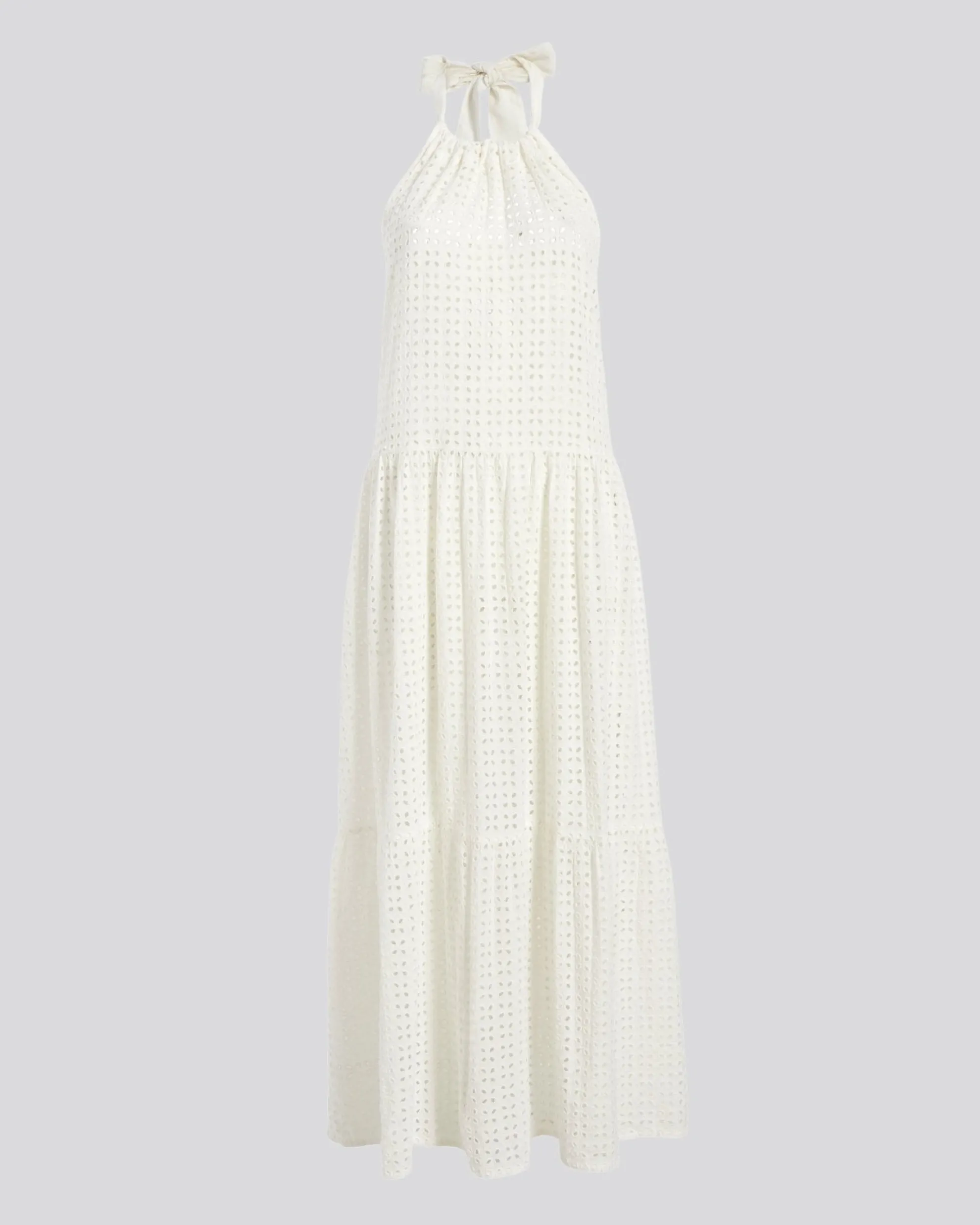 Kai Dress Leaf Eyelet Brule
