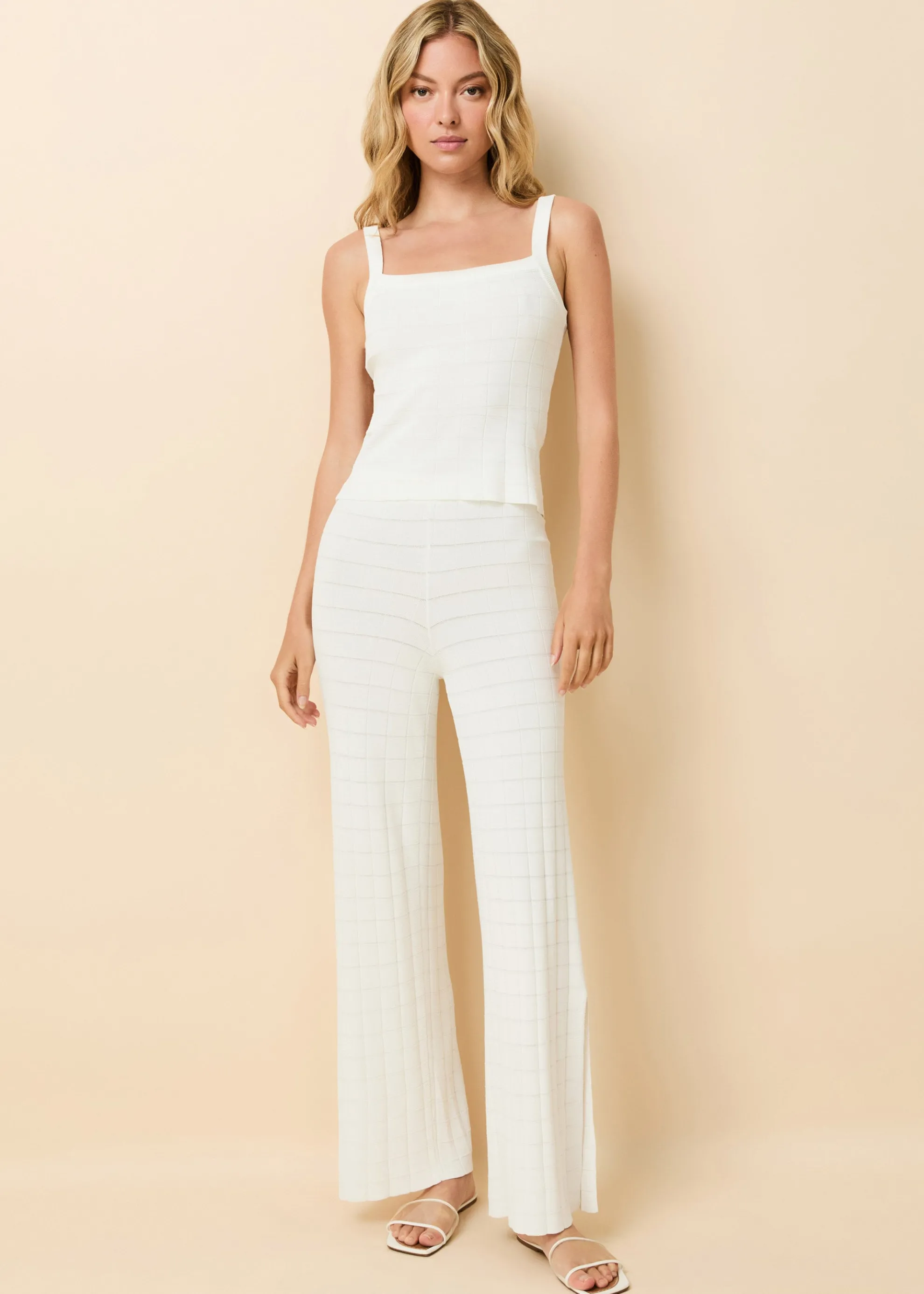 Logan Pant Optic White