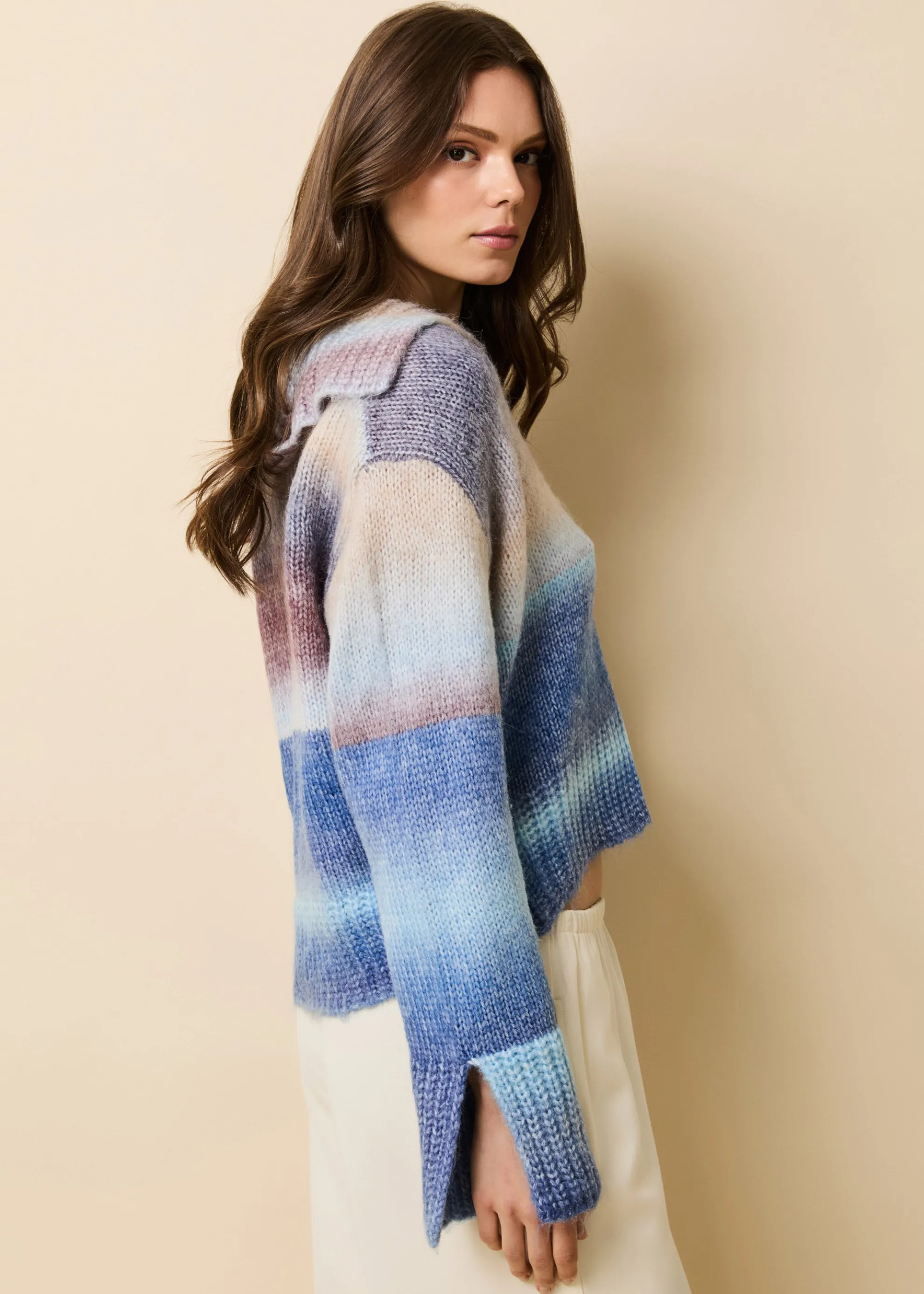 Lola Pullover Twilight / Raisin Brown