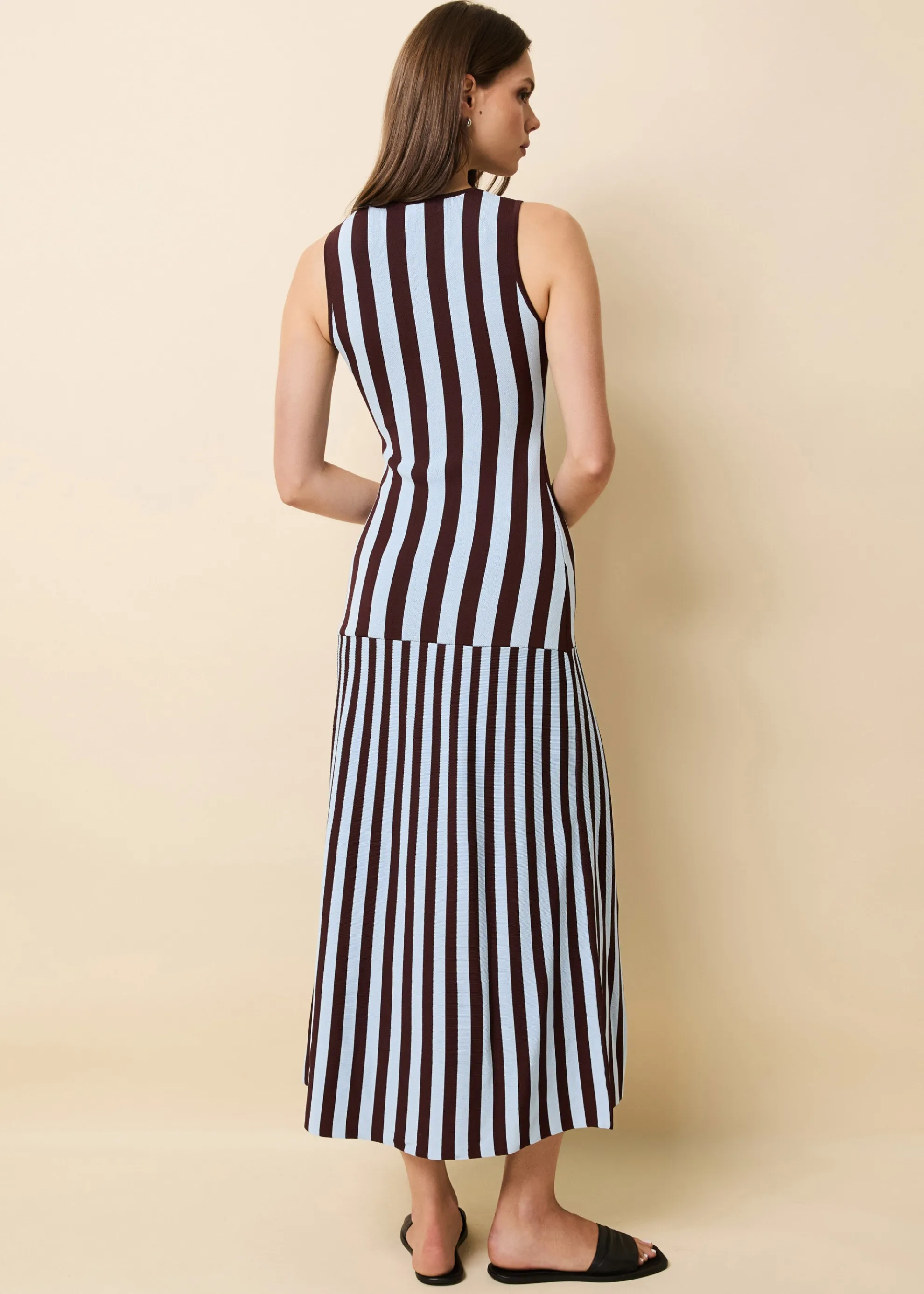 Petra Dress Twilight / Raisin Brown