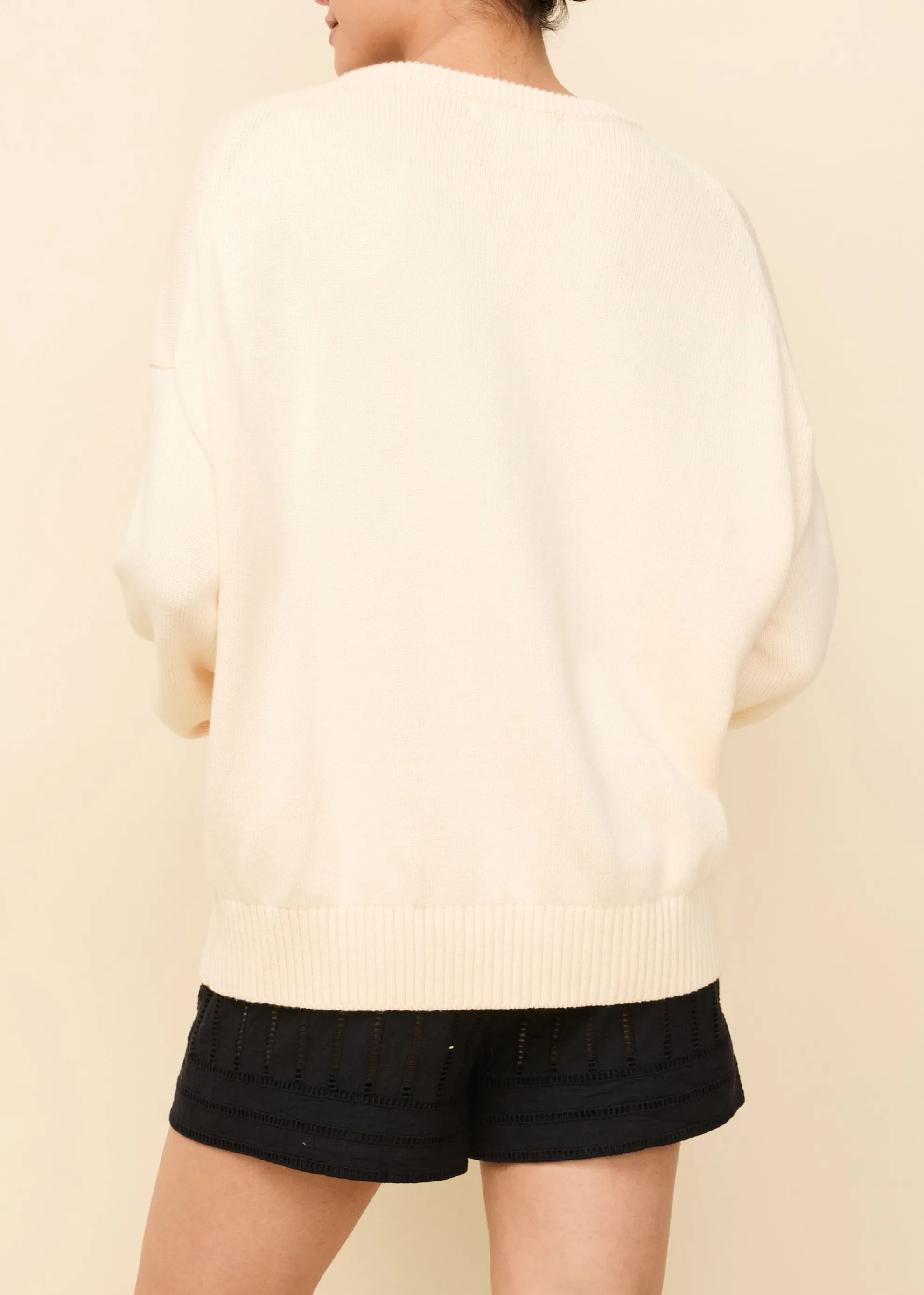 Reva Cotton Sweater Clay