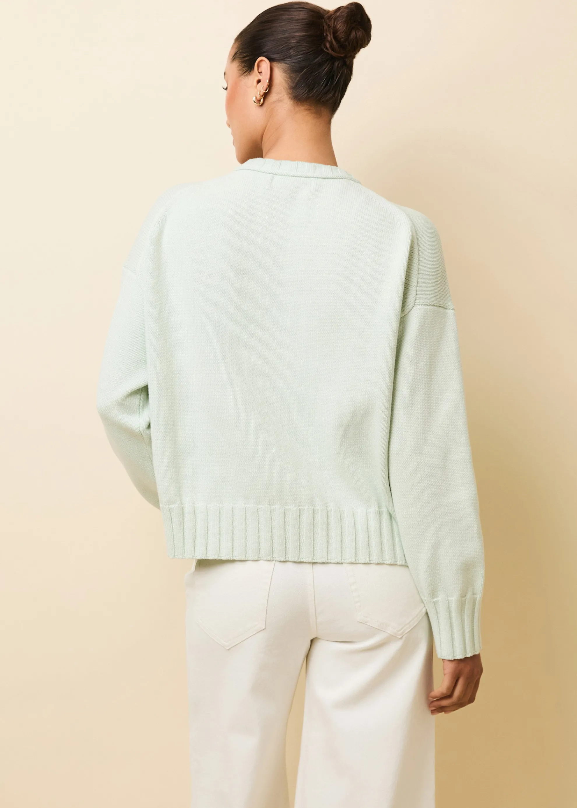 Reva Cotton Sweater Mint