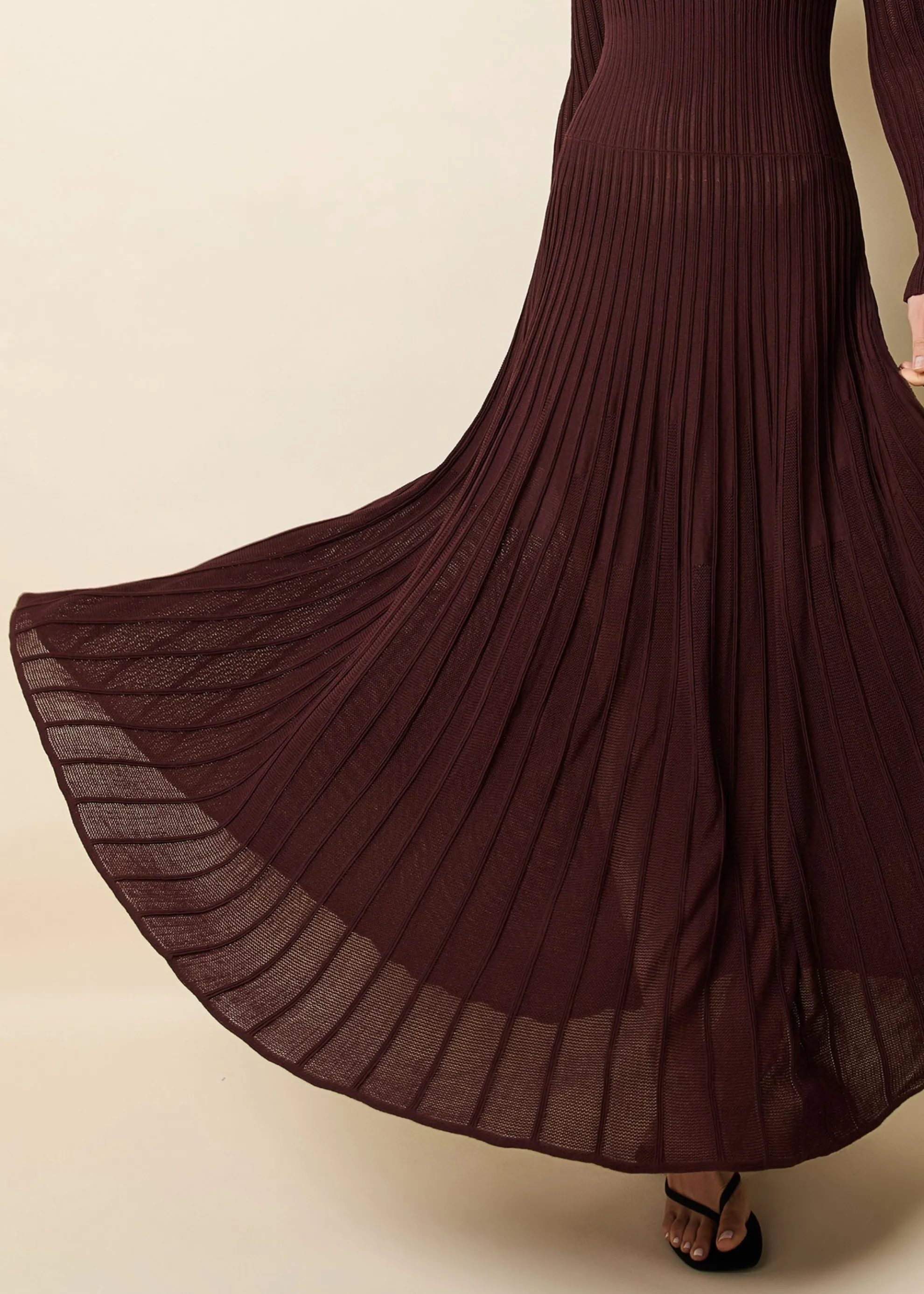 Sloane Dress Raisin Brown