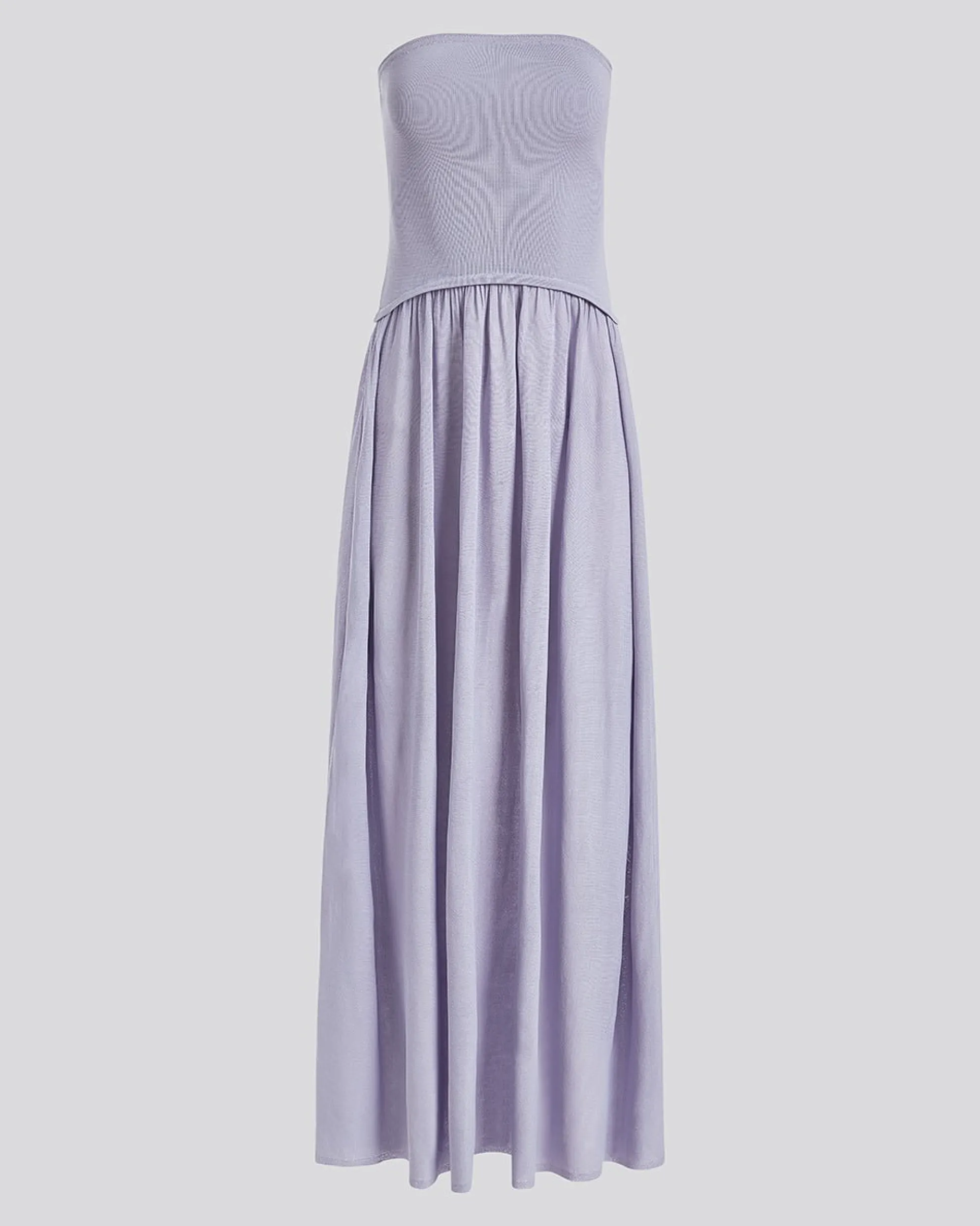 Strapless Soglio Dress Lilac Pastel